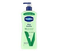 Vaseline Intensive Care Body Lotion Aloe Soothe 600ml, Deeply Moisturising Body Moisturiser for Dry Skin, With Aloe Vera and Micro Droplets of Vaseline Jelly, Fast Absorbing Formula