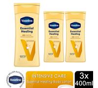 Vaseline Intensive Care Body Lotion, Essential Healing, 400ml - Buy 3 / 10cm