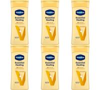 Vaseline Intensive Care Body Lotion Essential Healing for Dry Skin 400ml, 6 Pack