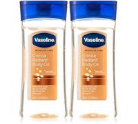Vaseline Intensive Care Cocoa Radiant Body Oil 200 ml (Pack of 2)