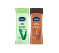 Vaseline Intensive Care Duo Body Lotion Aloe Soothe & Cocoa Radiant, 400ml Each
