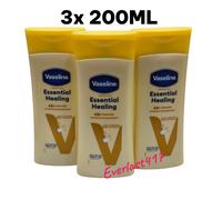 Vaseline Intensive Care Essential Healing Lotion 3x 200ML Ultra Hydrating