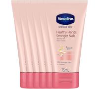 Vaseline Intensive Care Healthy Hands Stronger Nails Cream 75 ml x 6