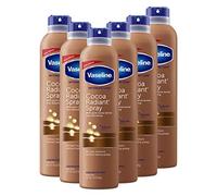 Vaseline Intensive Care Spray Moisturizer, Cocoa Radiant, 6.5 Oz (Pack Of 6)