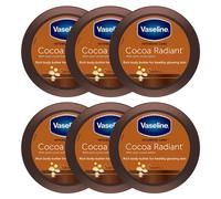 Vaseline Jelly Cocoa Radiant Moisture Body Butter 250ml, 6Pk - Brown - One Size