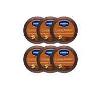 Vaseline Jelly Intensive Care Cocoa Radiant Moisture Rich Body Butter 250ml, 6pk