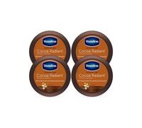 Vaseline Jelly Intensive Care Cocoa Radiant Moisture Rich Body Butter 250ml 4Pack in White