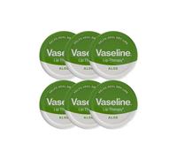 Vaseline 'Lip Therapy' Aloe, 6 x 20g in White