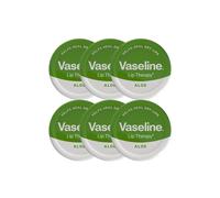 Vaseline 'lip Therapy' Aloe, 6 X 20G In White White