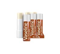 Vaseline Lip Therapy Cocoa Butter Tinted Lip Balm, Lipstick with Cocoa and Shea Butter (Cocoa 2 x 4_8 g)
