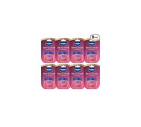 Vaseline Lip Therapy Mini, Berry Crush 8-Pack - Lightly Tinted Lip Balm for Healing Dry, Chapped Lips, 0.25 Oz Ea