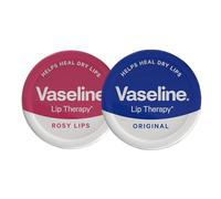 Vaseline Lip Therapy Original & Rosy Lips Duo - Moisturising Lip Balm for Dry Lips, Healing Care, Soft Pink Tint, Daily Lip Care Duo