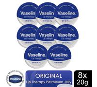 Vaseline Lip Therapy Petroleum Jelly, Rosy Lips/Aloe Vera/Original/Cocoa, 20gm