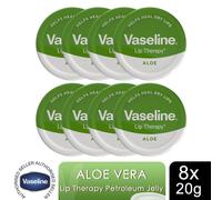 Vaseline Lip Therapy Petroleum Jelly, Rosy Lips/Aloe Vera/Original/Cocoa, 20gm