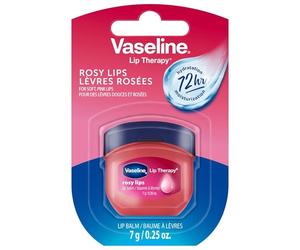 Vaseline Lip Therapy Rosy Lips 7g Tub Rosy Tint, Packaging May Vary