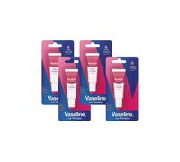 Vaseline Lip Therapy Rosy Tinted Lip Balm Pocket Tube 10g Pink Hint, 4 Pack