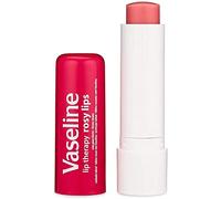 Vaseline Lip Therapy Stick Rose Lips with Petroleum Jelly for Soft Smooth Lips | Intensive Lip Repair Treatment for Cracked, Dry, and Chapped Lips 4.8g