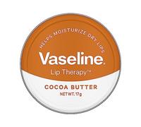 Vaseline Lip Tins Cocoa Butter, 17g | Infused with Cocoa Butter for Hydration & Glossy Shine,Multicolor
