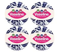 Vaseline Lip Treat Collection Gift Set with Aloe Rosy and Original Lip Therapy Balms in Decorative Tin Box for Dry Lips Care and Daily Moisture