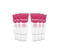 Vaseline Liptherapy Rosy Tinted 'lipbalm' For Instant Softness&pink Hint, 6X10G In White White One Size