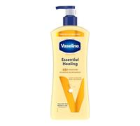 Vaseline Intensive Care Body Lotion Essential Healing 600ml, Deeply Moisturising Body Moisturiser for Dry Skin, Fast Absorbing Formula with Micro Droplets of Vaseline Jelly