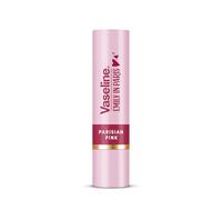 Vaseline LP Lip Balm with Color, Emily Parisian Pink, 3g, 24-Hour Moisture Supply with 9% Vaseline, Intense Pink