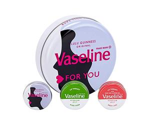 Vaseline Lulu Guinness Selection Lip Tin Gift Set