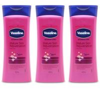 Vaseline Mature Skin Lotion 400ml X 3