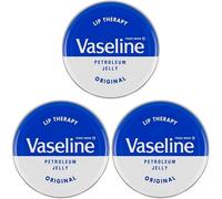 Vaseline Original Lip Therapy 20g Soothing Moisturising Lip Balm (Set Of 3)