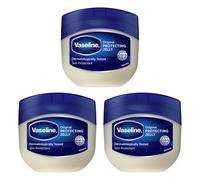 Vaseline Original moistruiser Petroleum Jelly skin care for cracked, dry skin and eczema relief 250 ml x3