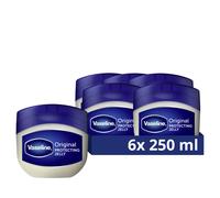 Vaseline Original Petroleum Jelly moistruiser skin care for cracked, dry skin and eczema relief 6x 250 ml