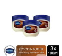 'Petroleum Jelly' Moisturising Cocoa Butter 100ml, 8pk Vaseline White One Size