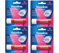 Vaseline Rosy Lips Lip Therapy Long Lasting 48h Hydration 4.8g (Pack Of 4)