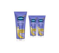 Vaseline Serum Burst Lotion Gluta-Hya Overnight Radiance 200ml, 3 Pack in White