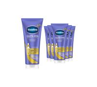 Vaseline Serum Burst Lotion Gluta-Hya Overnight Radiance 200ml, 6 Pack in White