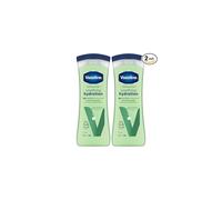 Vaseline Soothing Hydration 2-Pack - Intensive Care Moisturizing Hand and Body Lotion with Aloe,Ultra-Hydrating Lipids, 48 Hours of Moisture, 10 Oz Ea