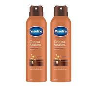 Vaseline Spray & Go Body Moisturiser (2 x 190ml) Cocoa Radiant - Non-greasy