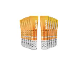 Vaseline Women's GlutaHya Lip Serum Gloss Juicy Peach Hydrating Moisture Care 10ml 12Pack