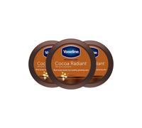 Vaseline Women's 'Jelly' Intensive Care Cocoa Radiant 250ml, 3Pack in White