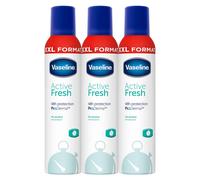 Vaseline Womens ProDerma Anti Perspirant Deodorant For Women, Active Fresh, 3 Pk, 250ml - NA - One Size