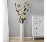 Vases Ceramic Large Floor Standing Porcelain White Tall Modern for Pampas Grass Living Room Decoration Simple Origami Design(61cm)