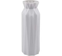 Vases Flower Origami Plastic Decoration White Vases Imitation Ceramic Pot Decoration Nordic Style Basket