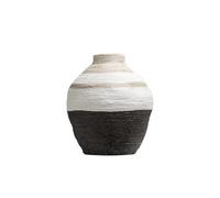 Vases for Flowers Rough Pattern Design Vase Ceramic Retro Farmhouse Home Decor Art For Table Creative Rack Home Decor(E)