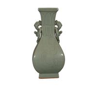 Vases for Flowers Study Room Handmade Flower Vase Carved Classical Personality Handicraft Ceramics Flower Vases Decorative