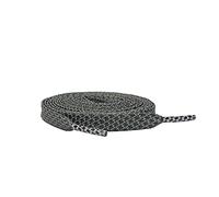 VASGO Flat Shoe Laces Reflective for Sneaker 10 Different Lengths 12 Colors, Gray, 63 inches