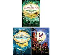 Vashti Hardy Collection 3 Books Set (Darkwhispers, Brightstorm, Wildspark)