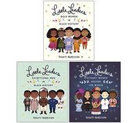 Vashti Harrison Little Leaders Collection 3 Books Set (Bold Women in Black History, Exceptional Men in Black History, Visionary Women Around the World)