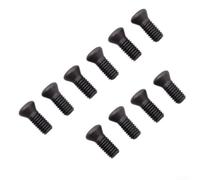 Vasiumic 10PCS Steel CNC Torx Screws Assorted M2 M2.5/M3 M5 Sizes for Carbide Blade Replacement in Lathe Turning Tool Holders, High Hardness Fasteners for Industrial(M2 x 5mm)