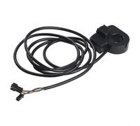 Vasiumic 3 in 1 Handlebar Switch for Electric For Bike 7/8 Inch, Turn Signal Headlight Kill Switch Compatible with 24V 36V 48V E-For Bike and Scooter(BLACK)