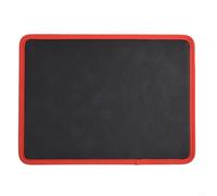 Vasiumic 3-Piece Magnetic Tool Holder Tray Organizer Car Repair - Heavy-Duty Rubberized Mat with Secure, 190x150mm / 230x110mm / 330x255mm, Red & Black(L)